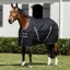 Horseware Rambo 100g Stable Rug - Black/Thunderstorm Grey and Silver