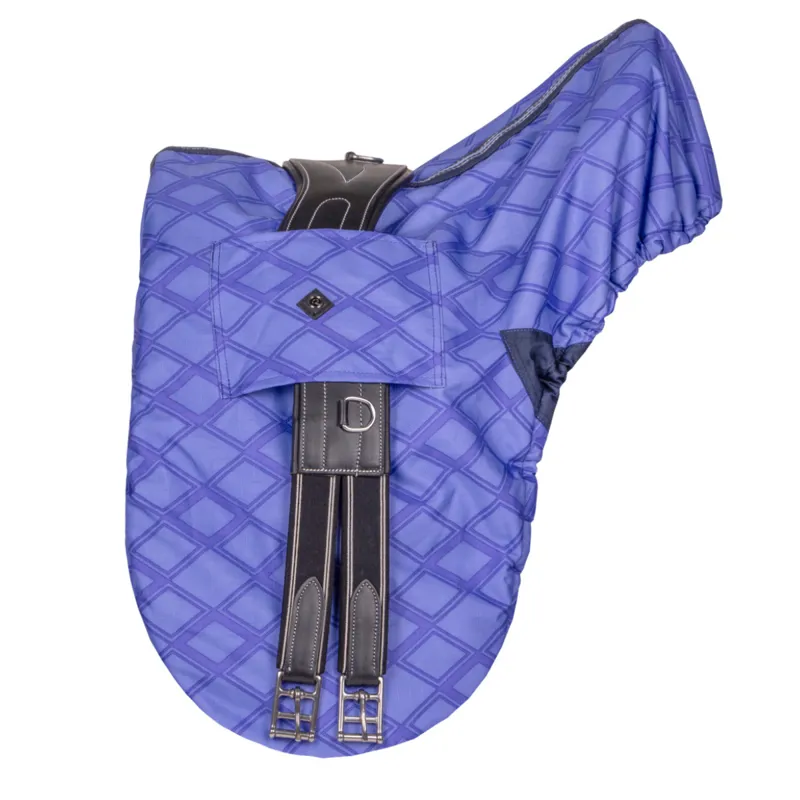 QHP Saddle Cover Collection - Purple Sunset-1