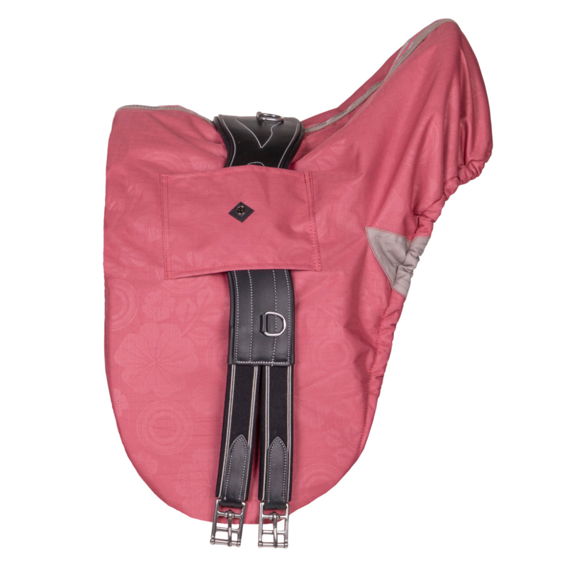 QHP Saddle Cover Collection - Flamingo-1