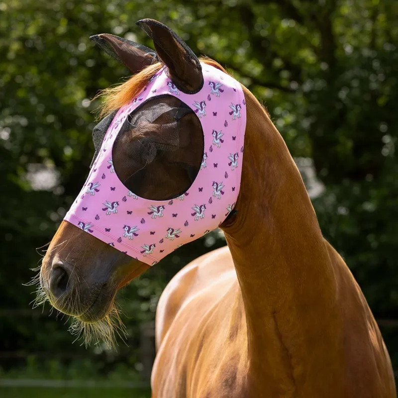 QHP Super Bug Fly Mask - Unicorn