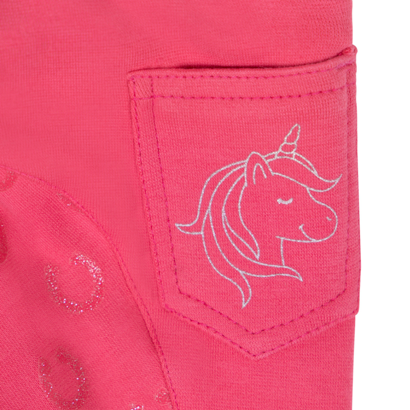 QHP Junior/Baby Jaily Breeches - Pink-2
