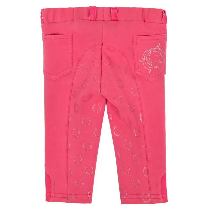 QHP Junior/Baby Jaily Breeches - Pink-1