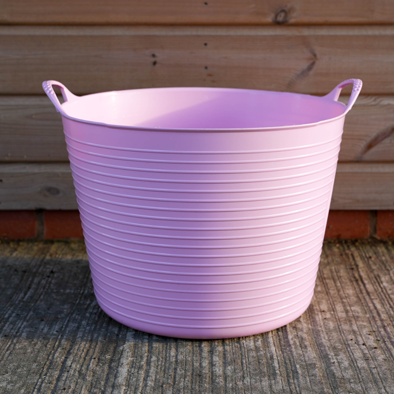 Red Gorilla Flexible Large 38L Bucket - Soft Pink - Limited Edition-1