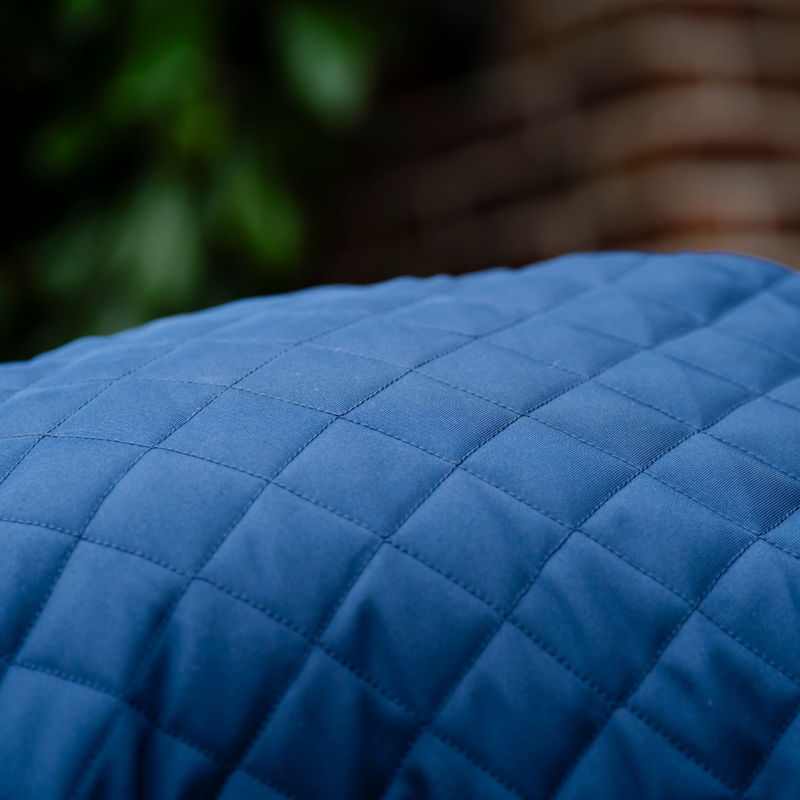 Horseware Amigo Quilted 200g plus Stable Rug - Navy/Titanium Grey Silver-5