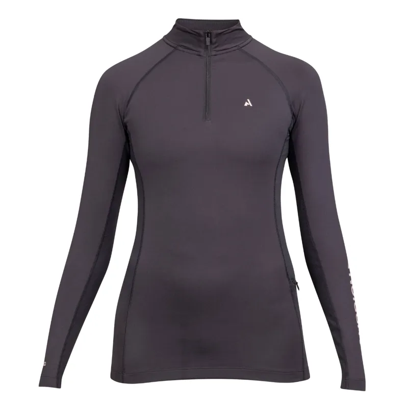 Aubrion Ladies React Long Sleeve Base Layer - Shadow