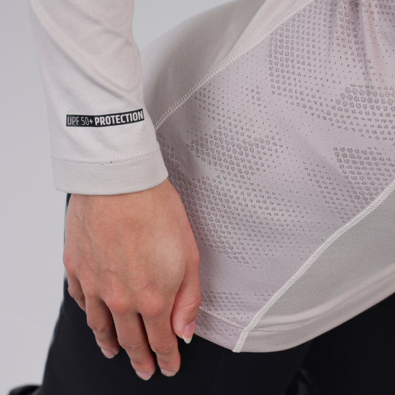 Aubrion Ladies React Long Sleeve Base Layer - Sand-6