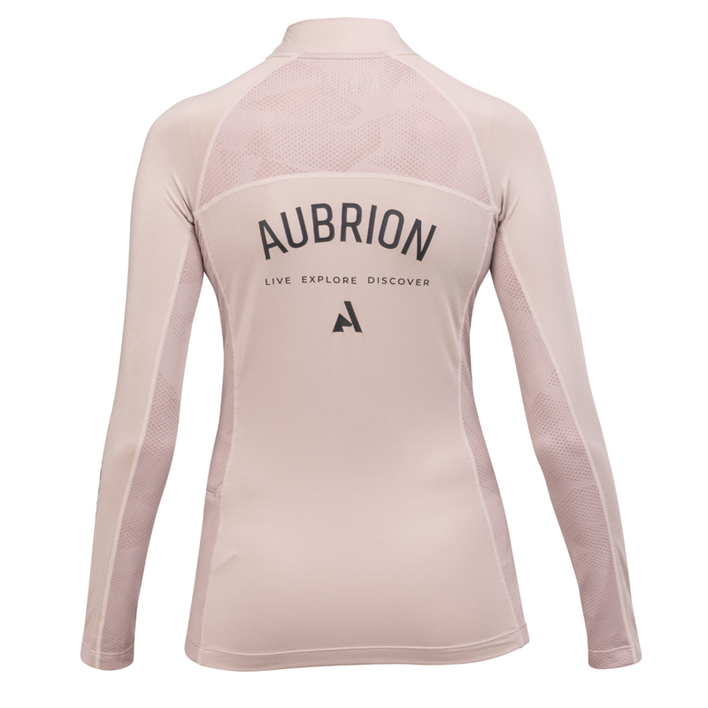 Aubrion Ladies React Long Sleeve Base Layer - Sand-1
