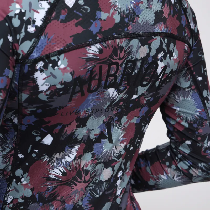 Aubrion Ladies React Long Sleeve Base Layer - Abstract-9