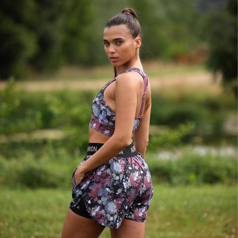 Aubrion Ladies React Shorts - Abstract-10