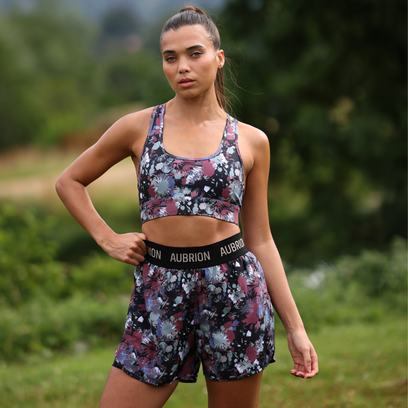 Aubrion Ladies React Shorts - Abstract-9