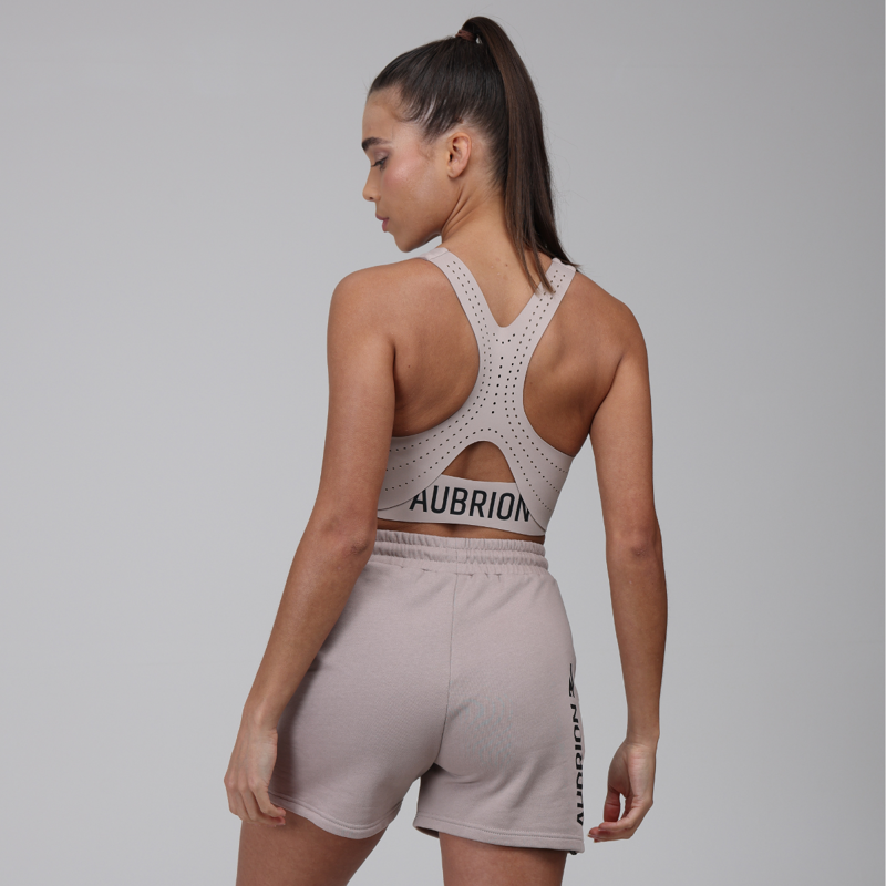 Aubrion React Sculpt Sports Bra - Sand-4