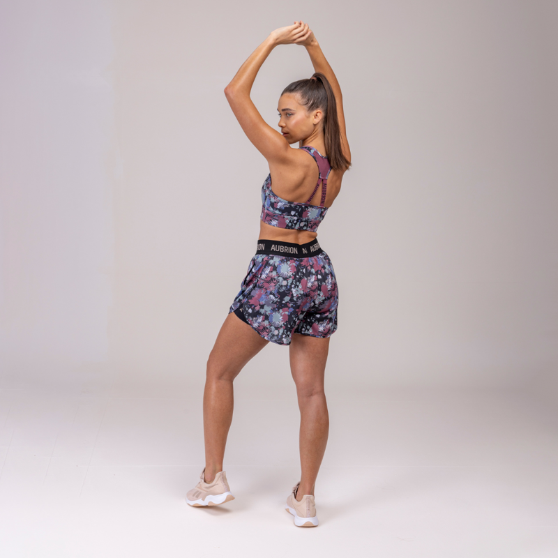 Shires Aubrion React Power Sports Bra - Abstract-5