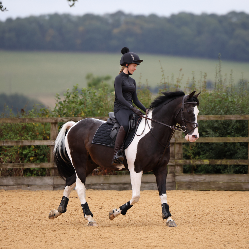 Aubrion Young Rider React Long Sleeve Base Layer - Shadow-4