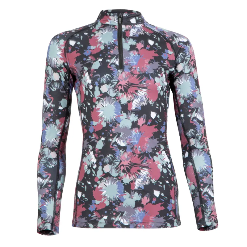 Aubrion Young Rider React Long Sleeve Base Layer - Abstract