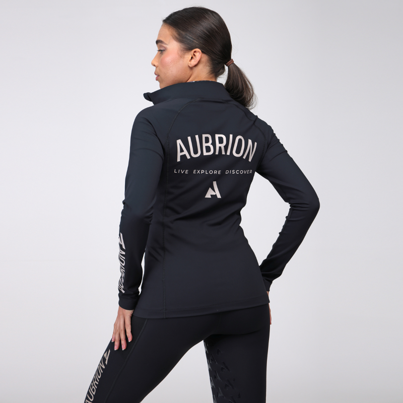 Aubrion Ladies React Non-Stop Mid Layer - Shadow-2