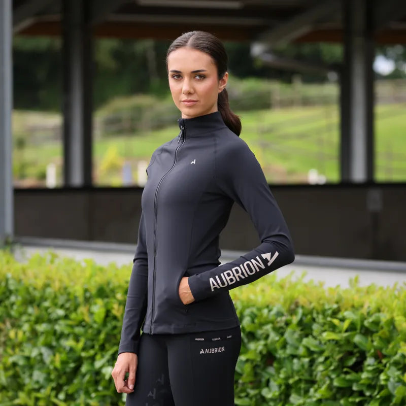 Aubrion Ladies React Non-Stop Mid Layer - Shadow-3