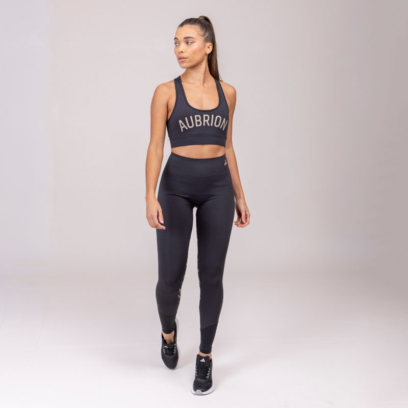 Aubrion Ladies React Sculpt Riding Tights - Shadow-6