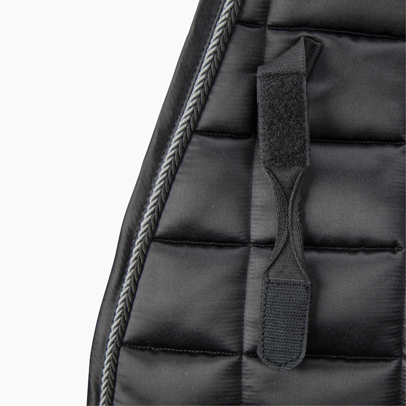 Shires ARMA Eltar Satin Saddlecloth - Black-3