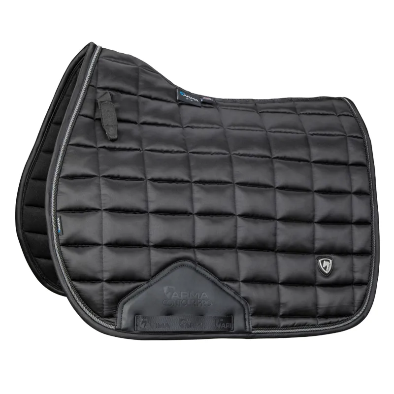 Shires ARMA Eltar Satin Saddlecloth - Black