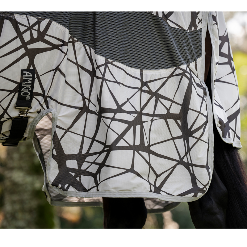 Horseware Amigo CamoFly Plus Fly Sheet - Print Grey-2