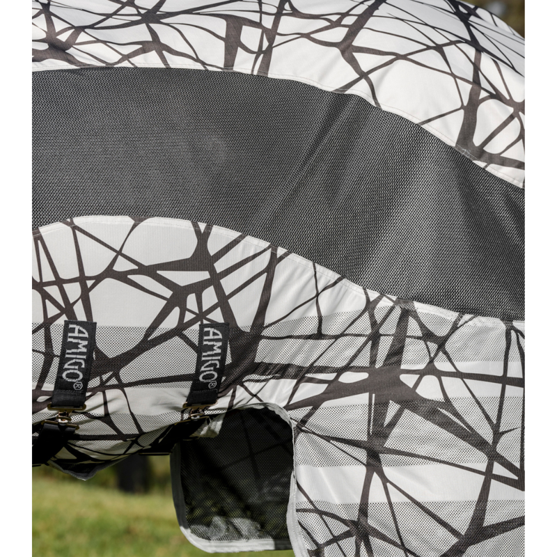 Horseware Amigo CamoFly 3-in-1 Plus Fly Sheet - Print/Grey-3