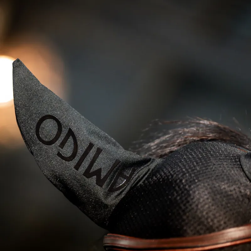 Horseware Amigo Earnet - Black-4