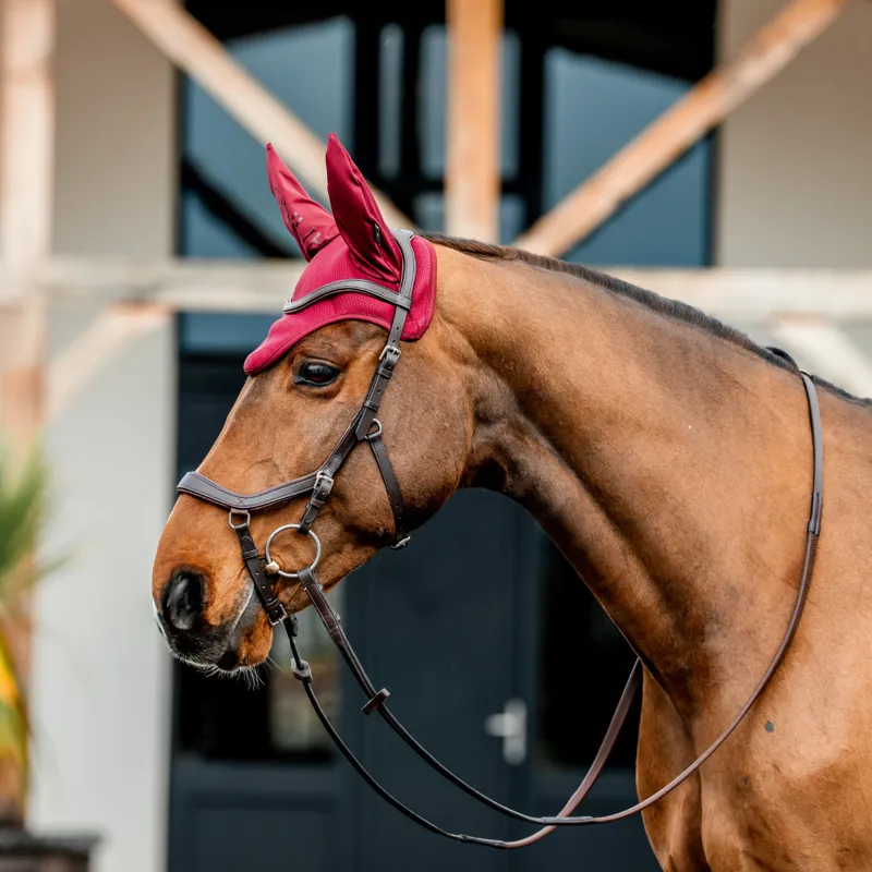 Horseware Amigo Earnet - Mulberry-4