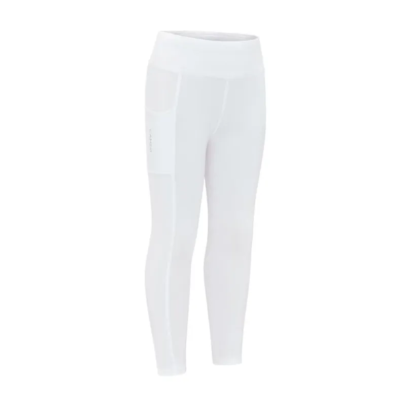 Cameo Junior Core Riding Tights - White