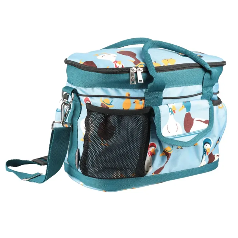 Hy Equestrian Ay Up Duck Grooming Bag - Blue/Turquoise