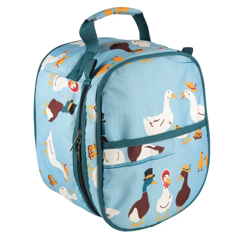 Hy Equestrian Ay Up Duck Hat Bag - Blue/Turquoise