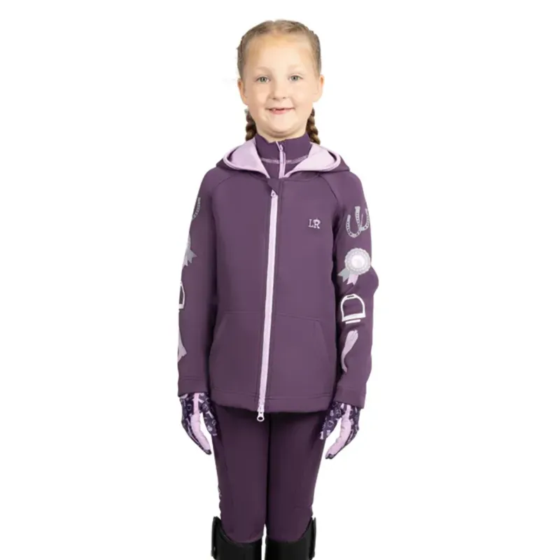 Little Rider Giddy Up Gymkhana Zip Jacket - Purple/Lilac