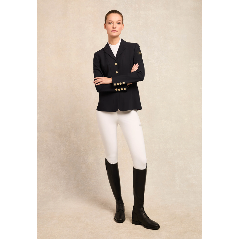 Holland Cooper Gatcombe Short Sleeve Show Shirt - Ink Navy-2