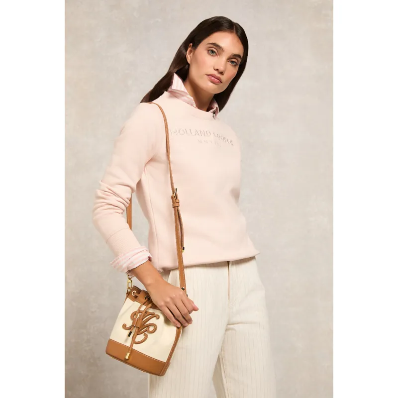 Holland Cooper Sporting Heritage Crew - Pale Pink