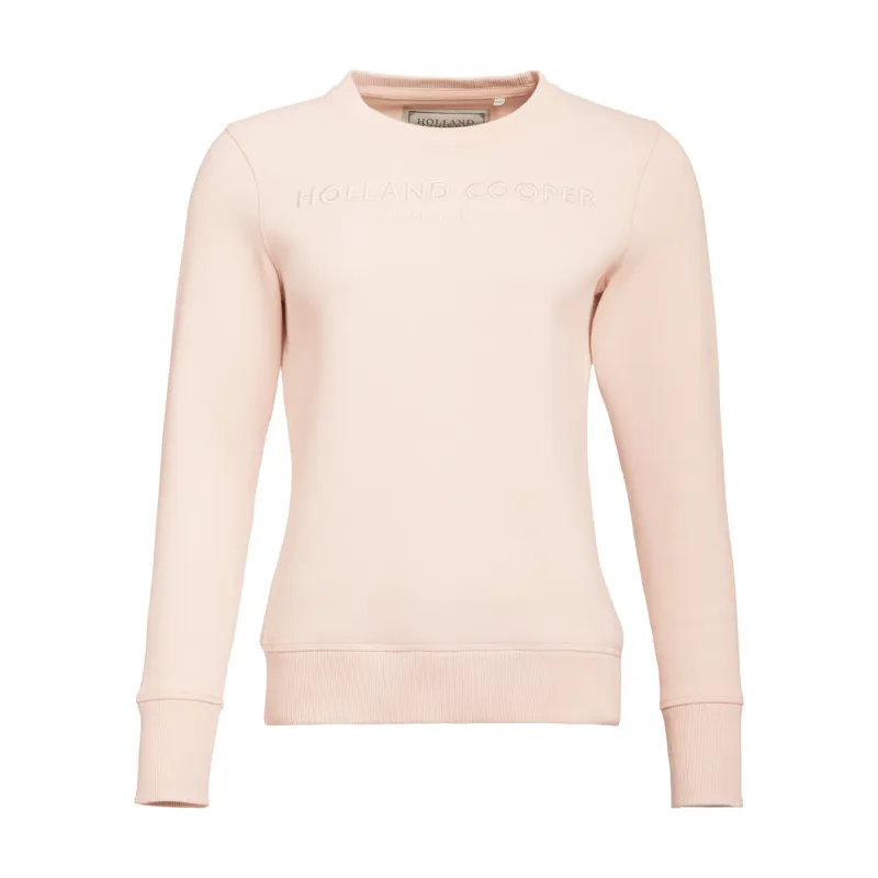Holland Cooper Sporting Heritage Crew - Pale Pink-3