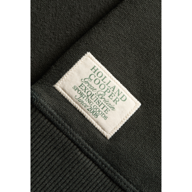 Holland Cooper Script Crew Sweat - Racing Green-5