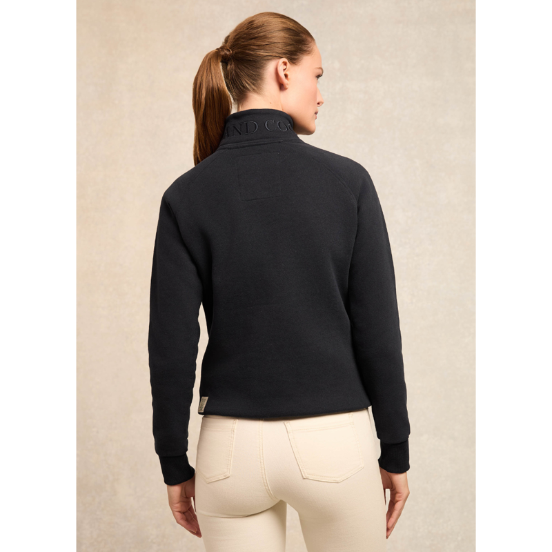 Holland Cooper Country Club Henley - Ink Navy-1