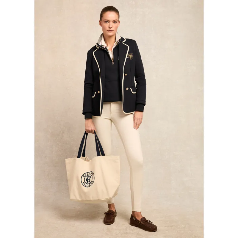 Holland Cooper Country Club Henley - Ink Navy-4