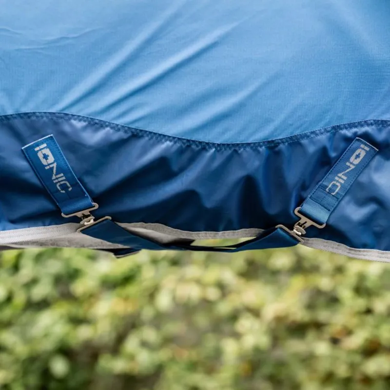 Horseware Ionic Therapy Mesh Cooler - Imperial Blue/Silver Navy-2