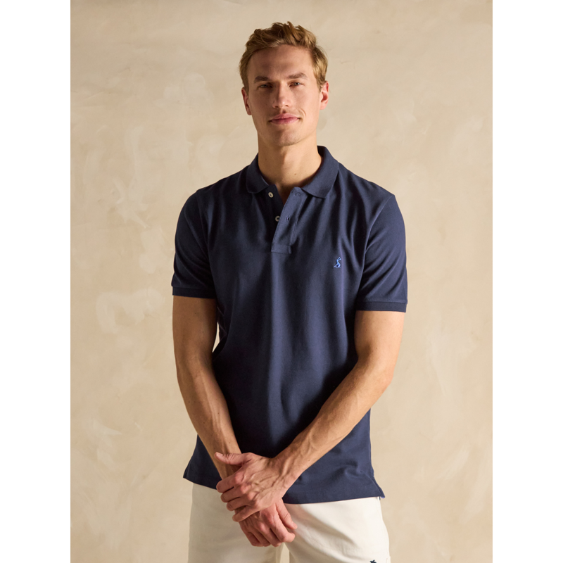 Joules Men's Woody Polo Shirt - Navy-1