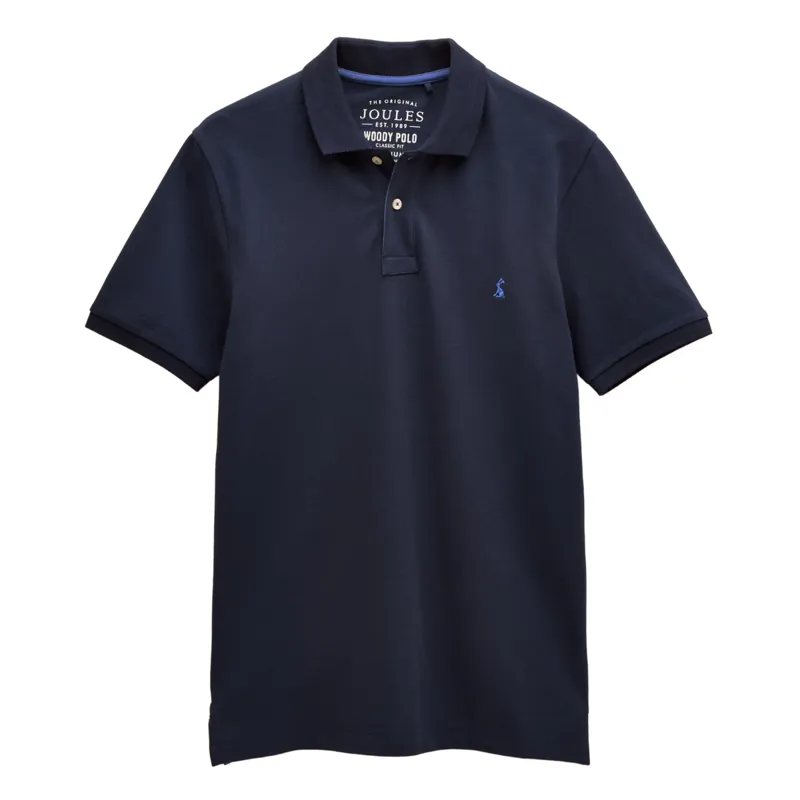 Joules Men's Woody Polo Shirt - Navy