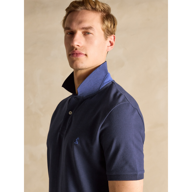 Joules Men's Woody Polo Shirt - Navy-4