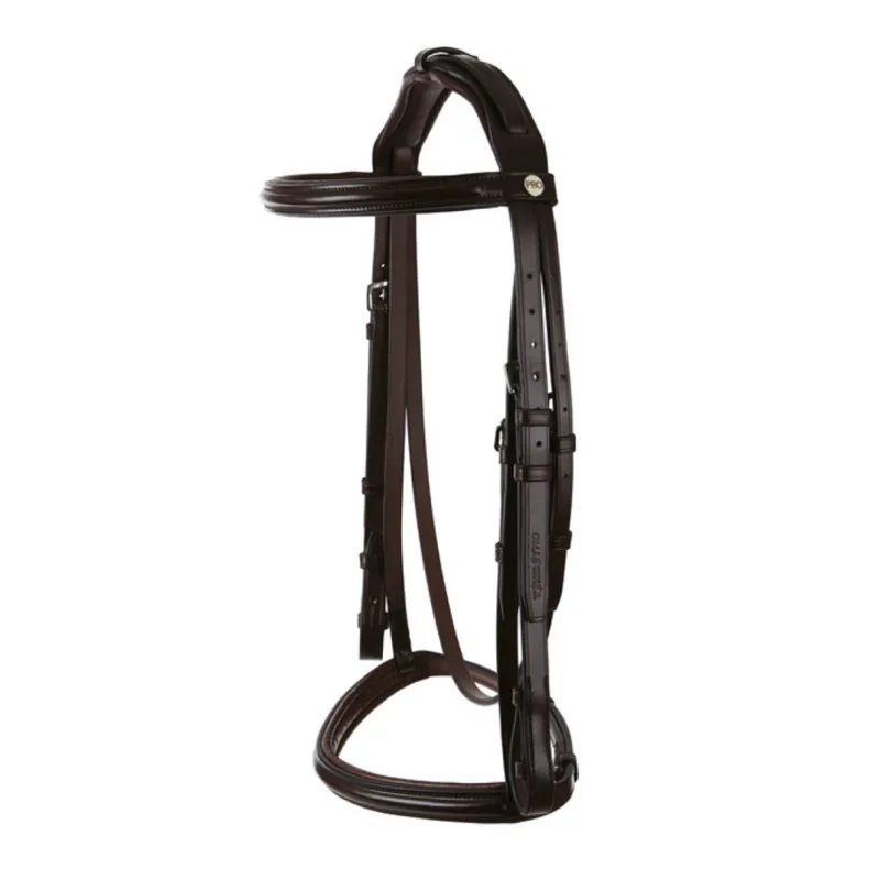 Jefferies Wembley Pro Show Bridle - Havana