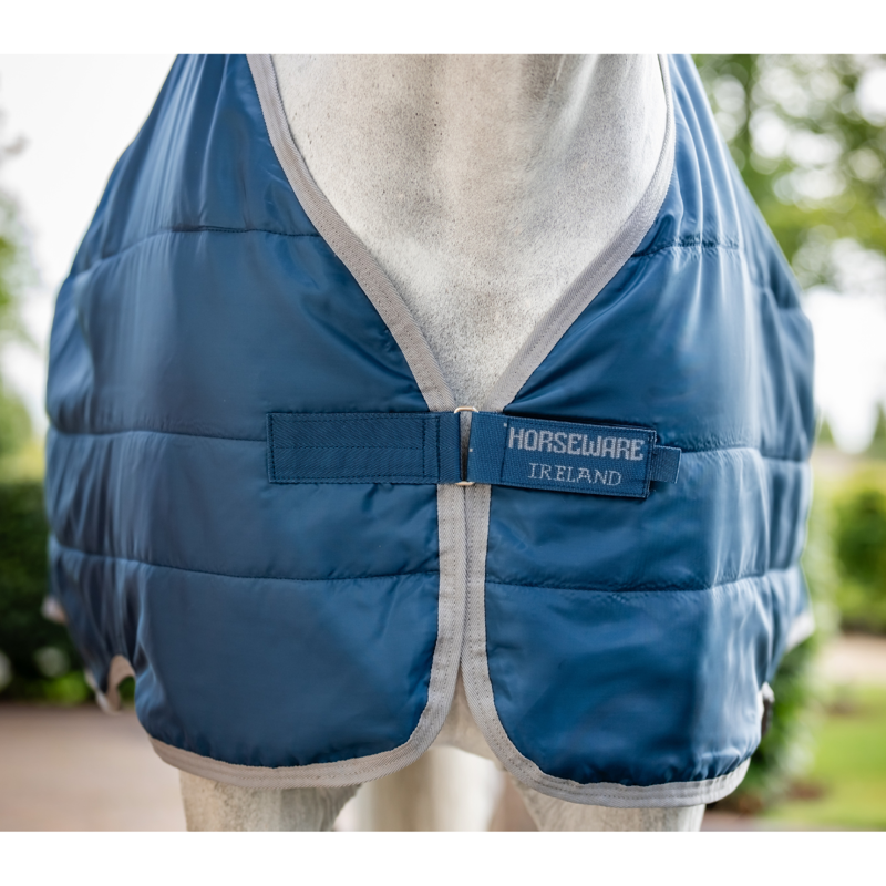 Horseware Ionic 50g Therapy Liner - Imperial Blue/Silver Navy-1