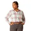 Ariat Women's Rebar Made Tough DuraStretch Work Shirt - Vanilla Ice Plaid