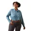 Ariat Women's Rebar Made Tough VentTEK DuraStretch Work Shirt - Larkspur Heather