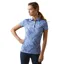 Ariat Women's Motif Polo - Ashleigh Blue Bit Print