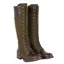 Le Chameau La Parisienne Lace Country Boot - Marron Foncé