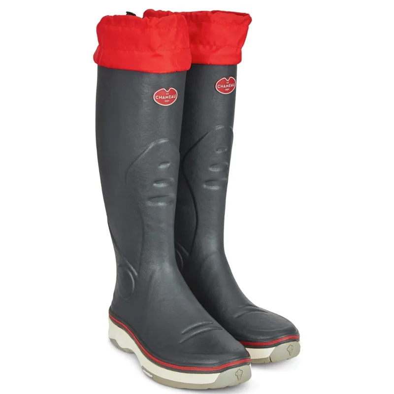 Le Chameau Men's Alizé Ponti Lined Boot - Gris Ardoise