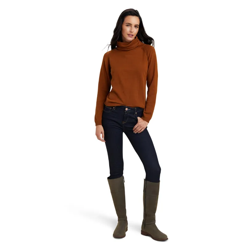 Ariat Women's Lexi Sweater - Chestnut-4