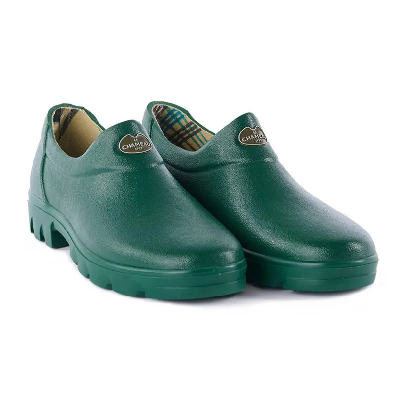 Le Chameau Women's Iris Sabotin Jersey-Lined Clogs - Vert Foncé - UK 7 Euro 41